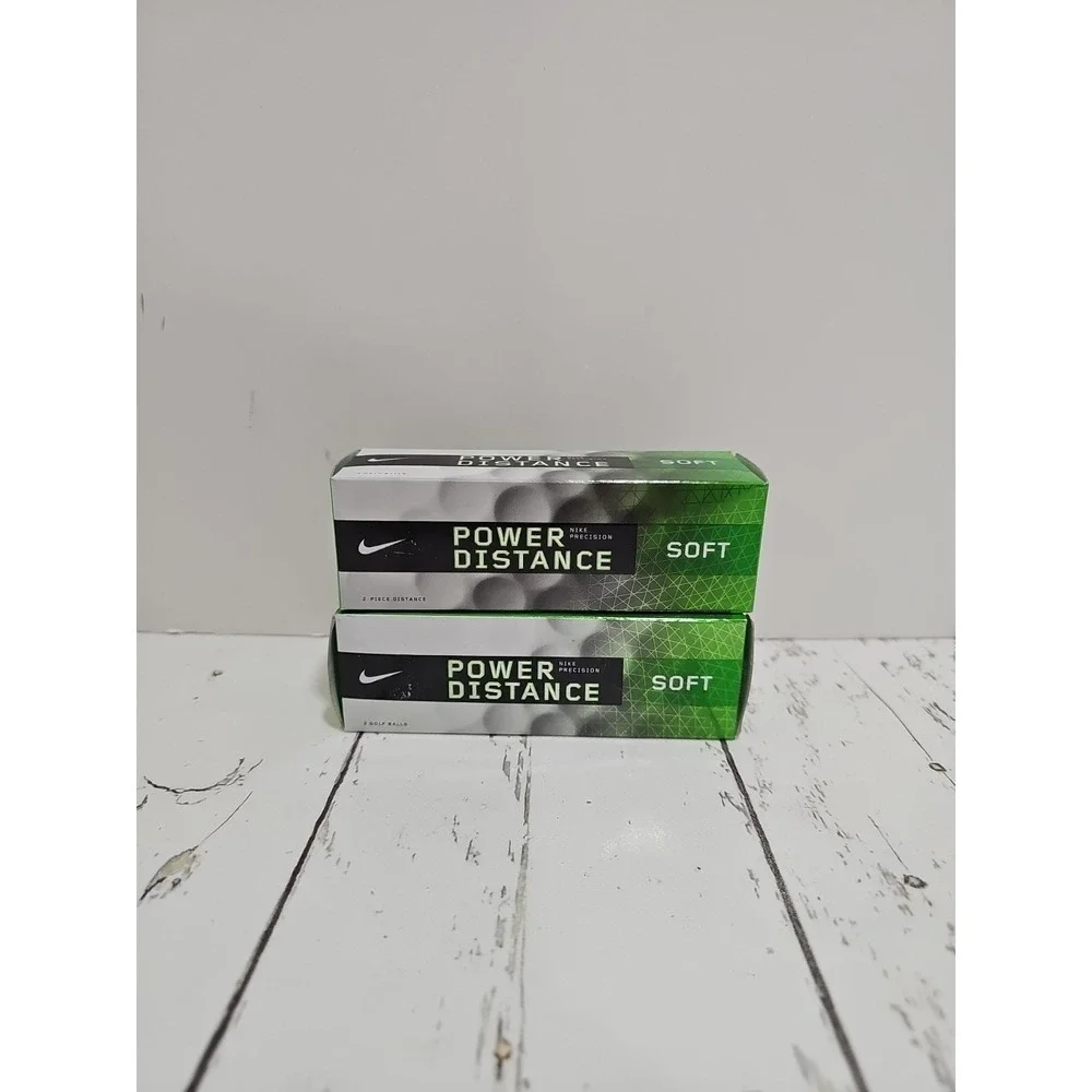 NEW in Box NIKE Precision Power Distance PD Soft Golf Balls 2 Sleeves, 6 Balls